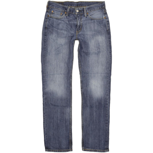 Levi's 514 Men Blue Straight Slim Jeans W30 L32
