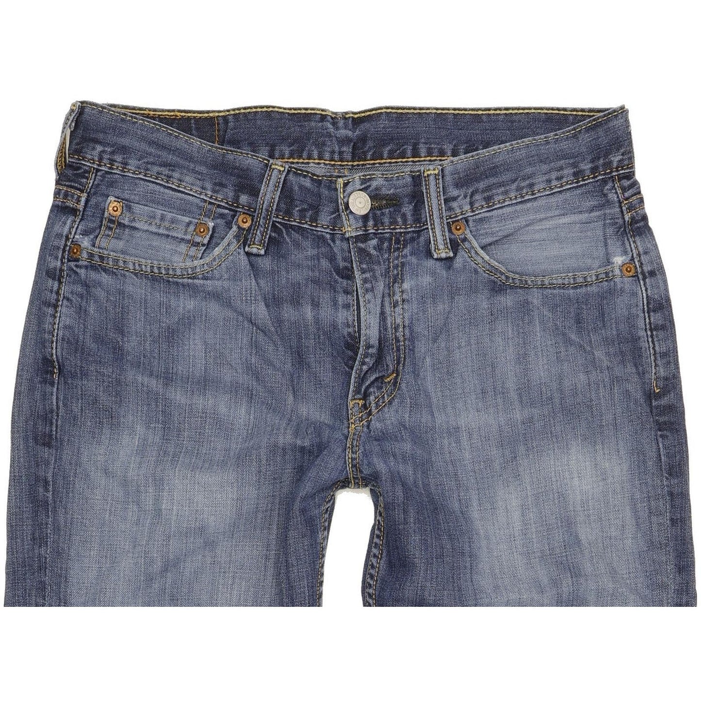 Levi's 514 Men Blue Straight Slim Jeans W30 L32