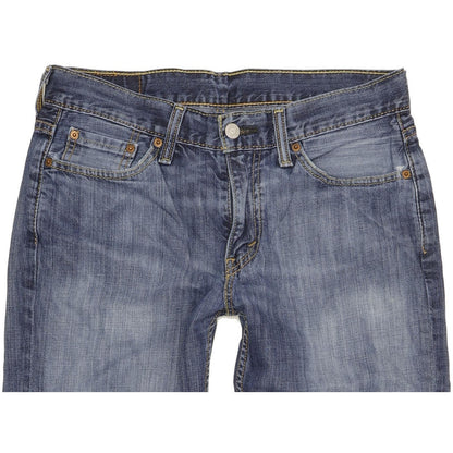 Levi's 514 Men Blue Straight Slim Jeans W30 L32