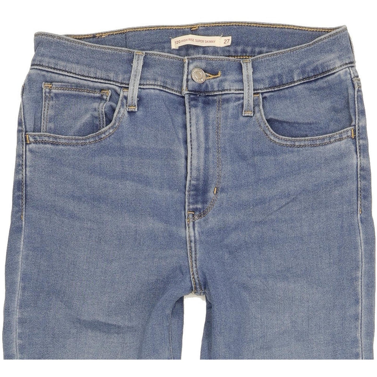 Levi's 720 Women Blue Skinny Slim Jeans W27 L30