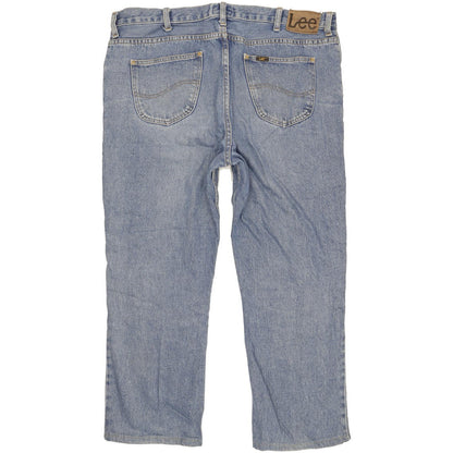 Lee Ranger Men Blue Straight Regular Jeans W42 L28