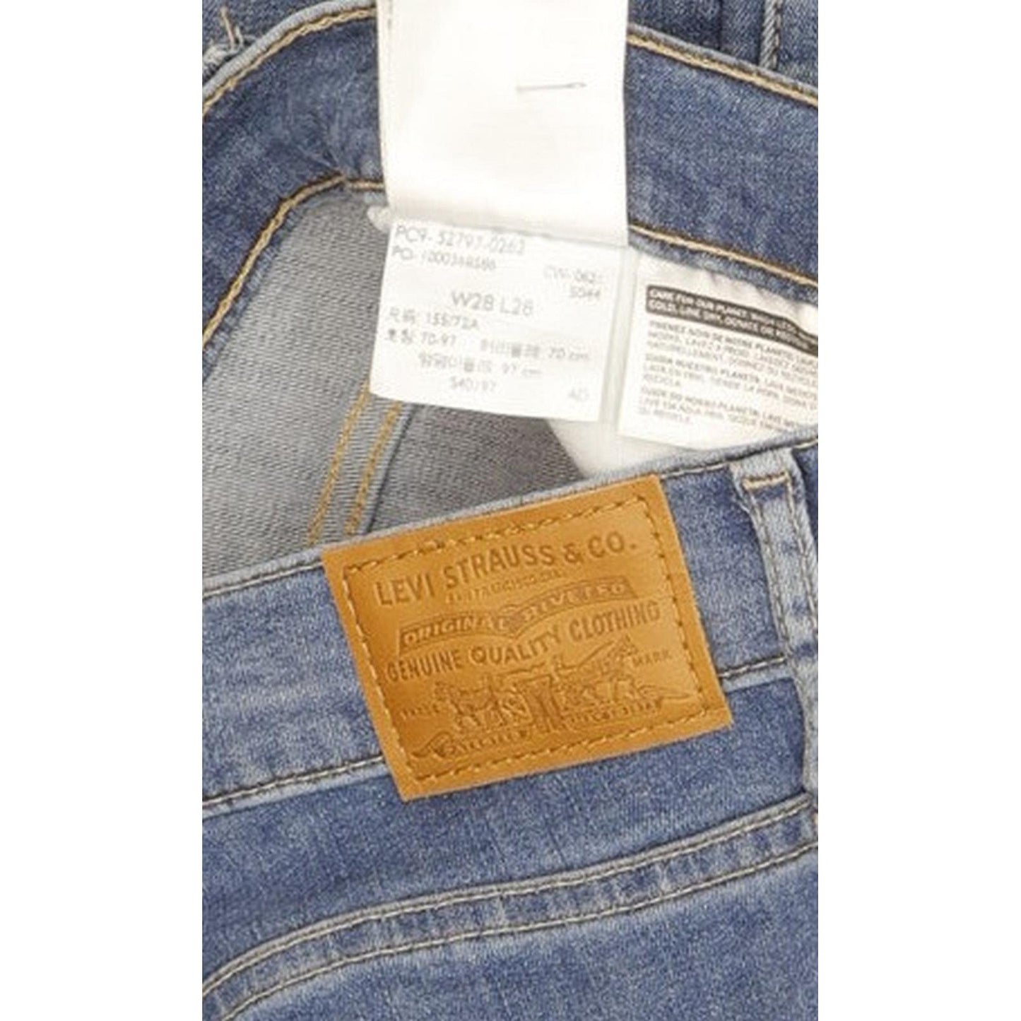 Levi's 720 Women Blue Skinny Slim Stretch Jeans W28 L28
