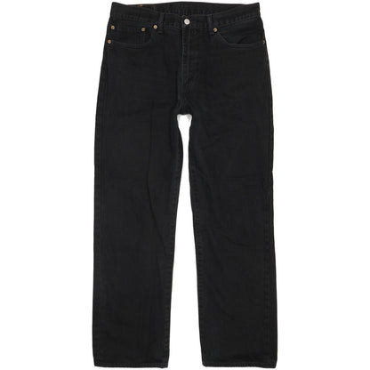 Levi's 751 Men Black Straight Regular Jeans W36 L31