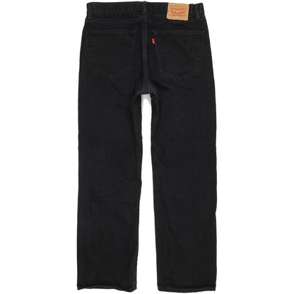 Levi's 751 Men Black Straight Regular Jeans W36 L31