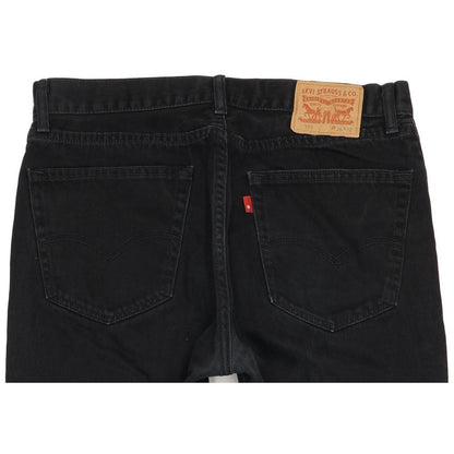 Levi's 751 Men Black Straight Regular Jeans W36 L31