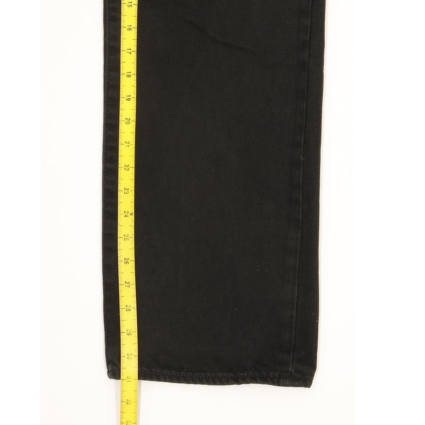 Levi's 751 Men Black Straight Regular Jeans W36 L31