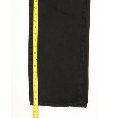 Levi's 751 Men Black Straight Regular Jeans W36 L31