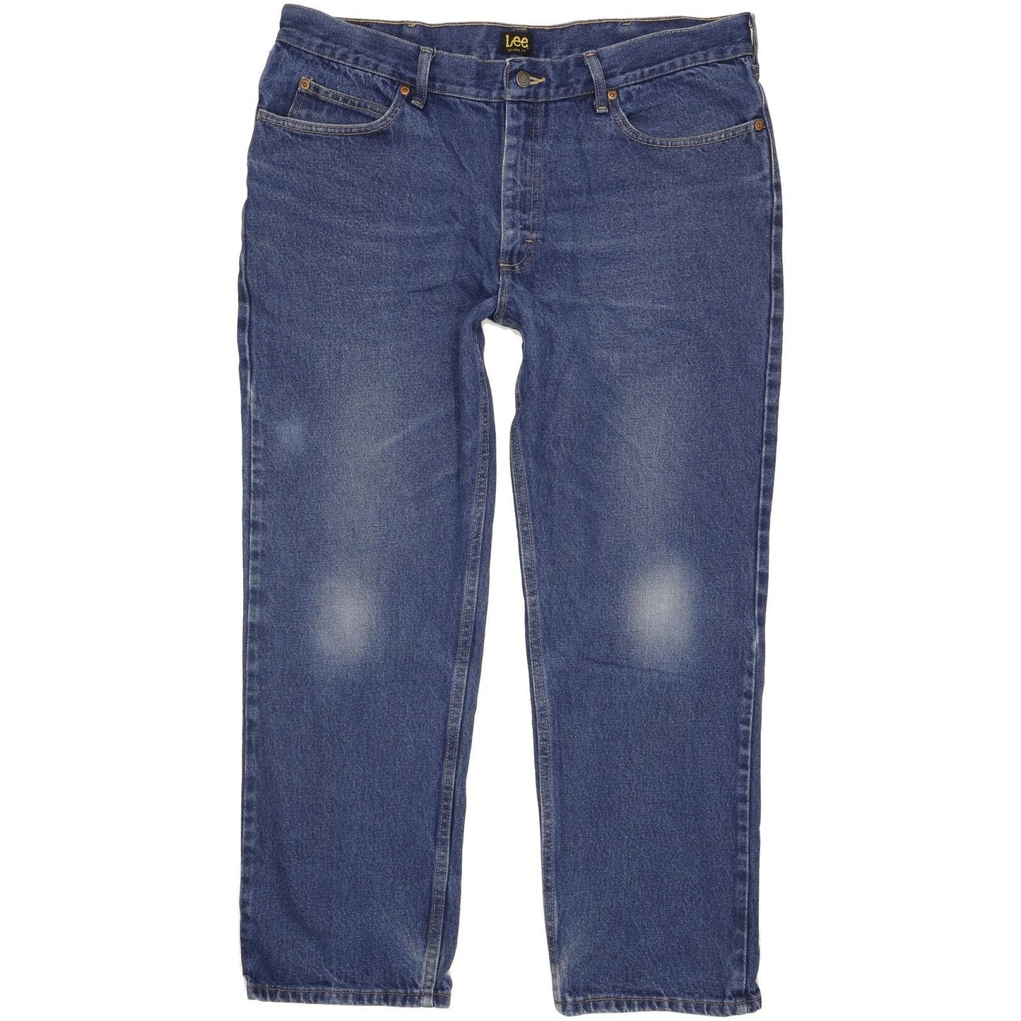 Lee Men Blue Straight Regular Jeans W40 L30