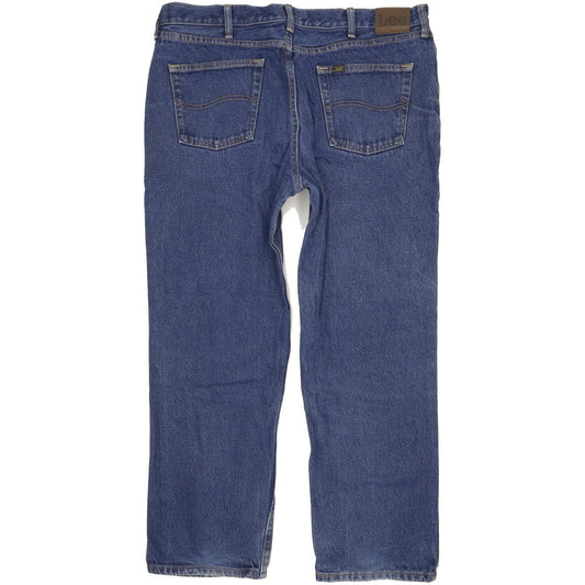Lee Men Blue Straight Regular Jeans W40 L30