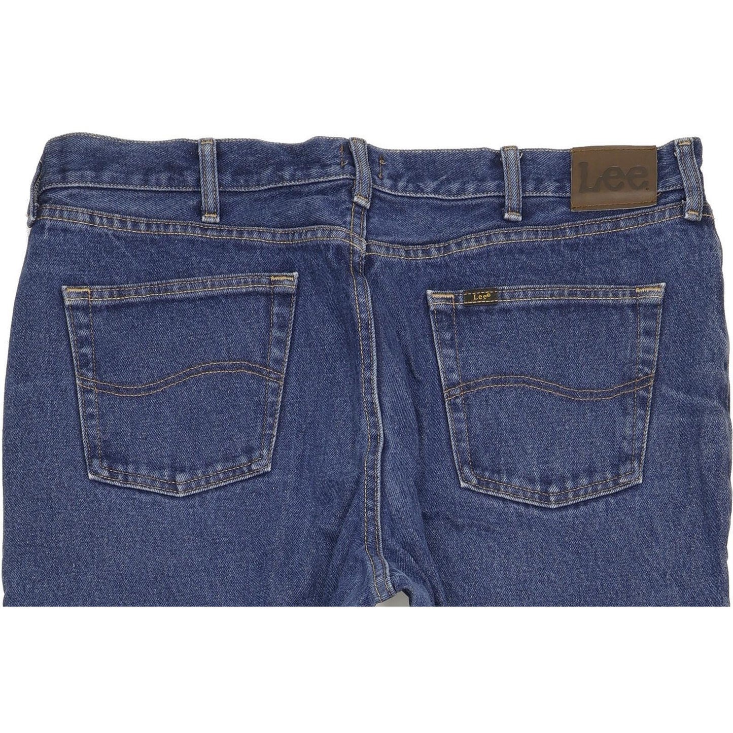Lee Men Blue Straight Regular Jeans W40 L30