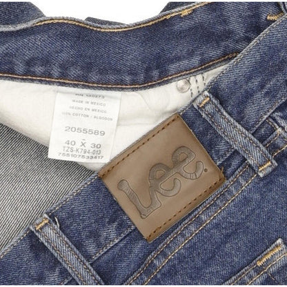 Lee Men Blue Straight Regular Jeans W40 L30
