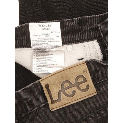 Lee Ranger Men Black Straight Regular Jeans W31 L31