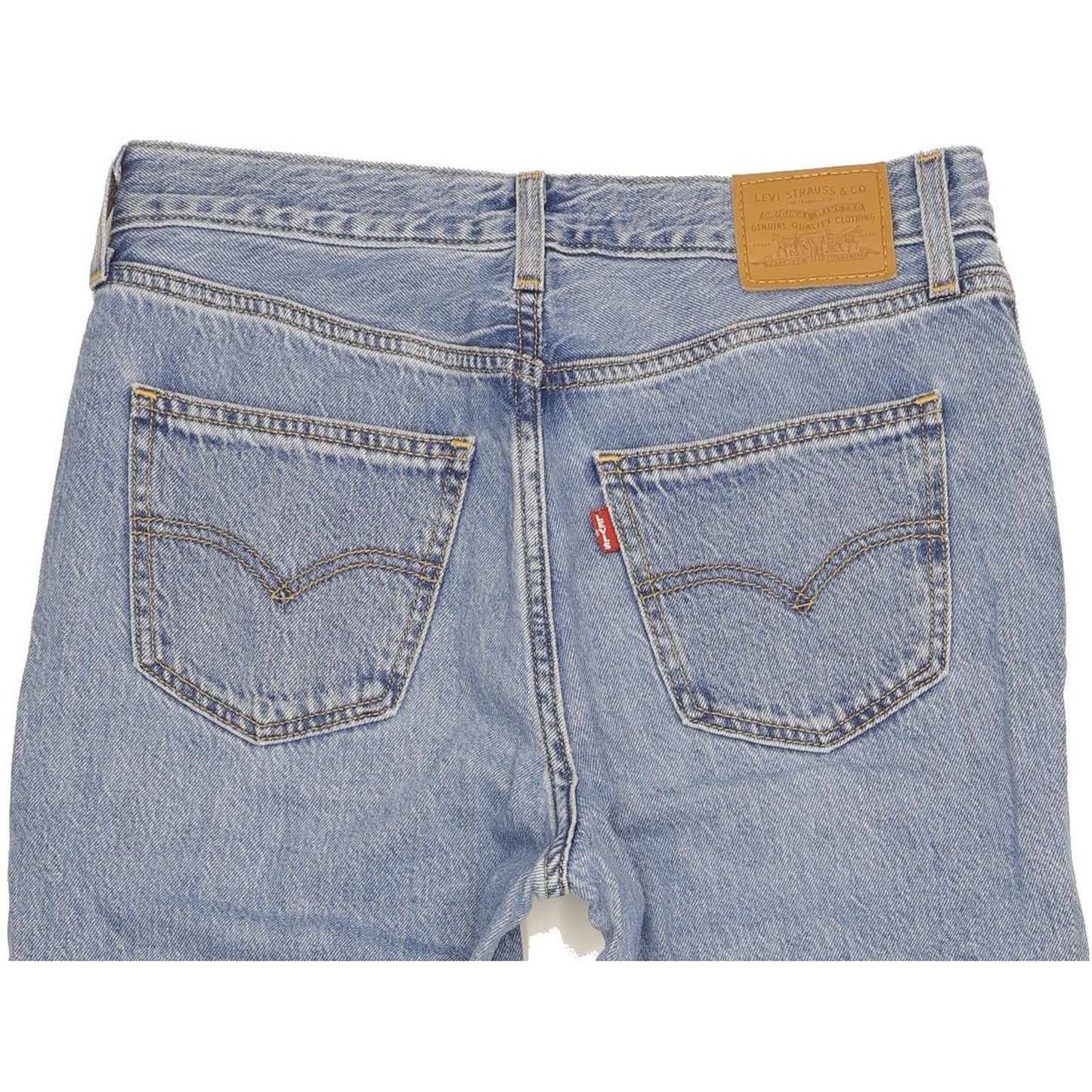 Levi's Women Blue Straight Loose Stretch Jeans W26 L30