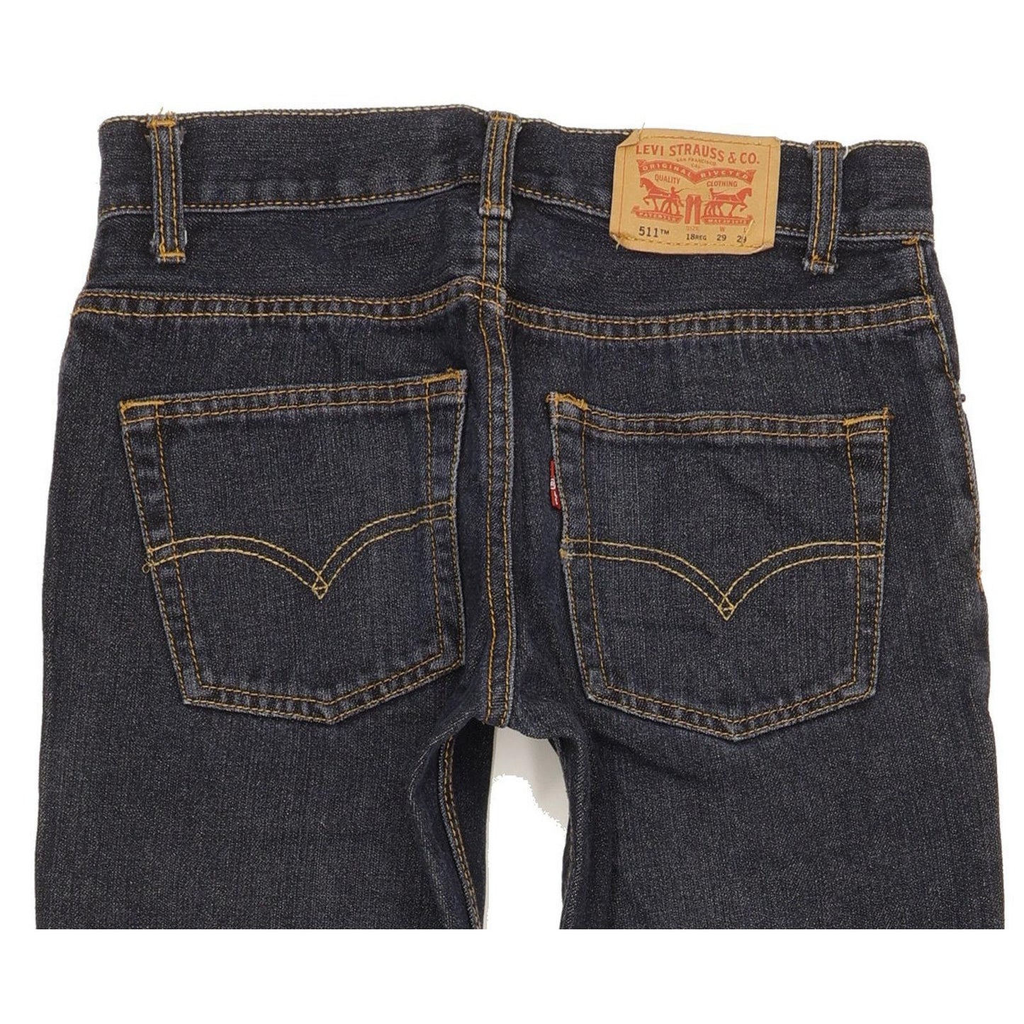 Levi's 511 Men Blue Straight Slim Jeans W29 L29
