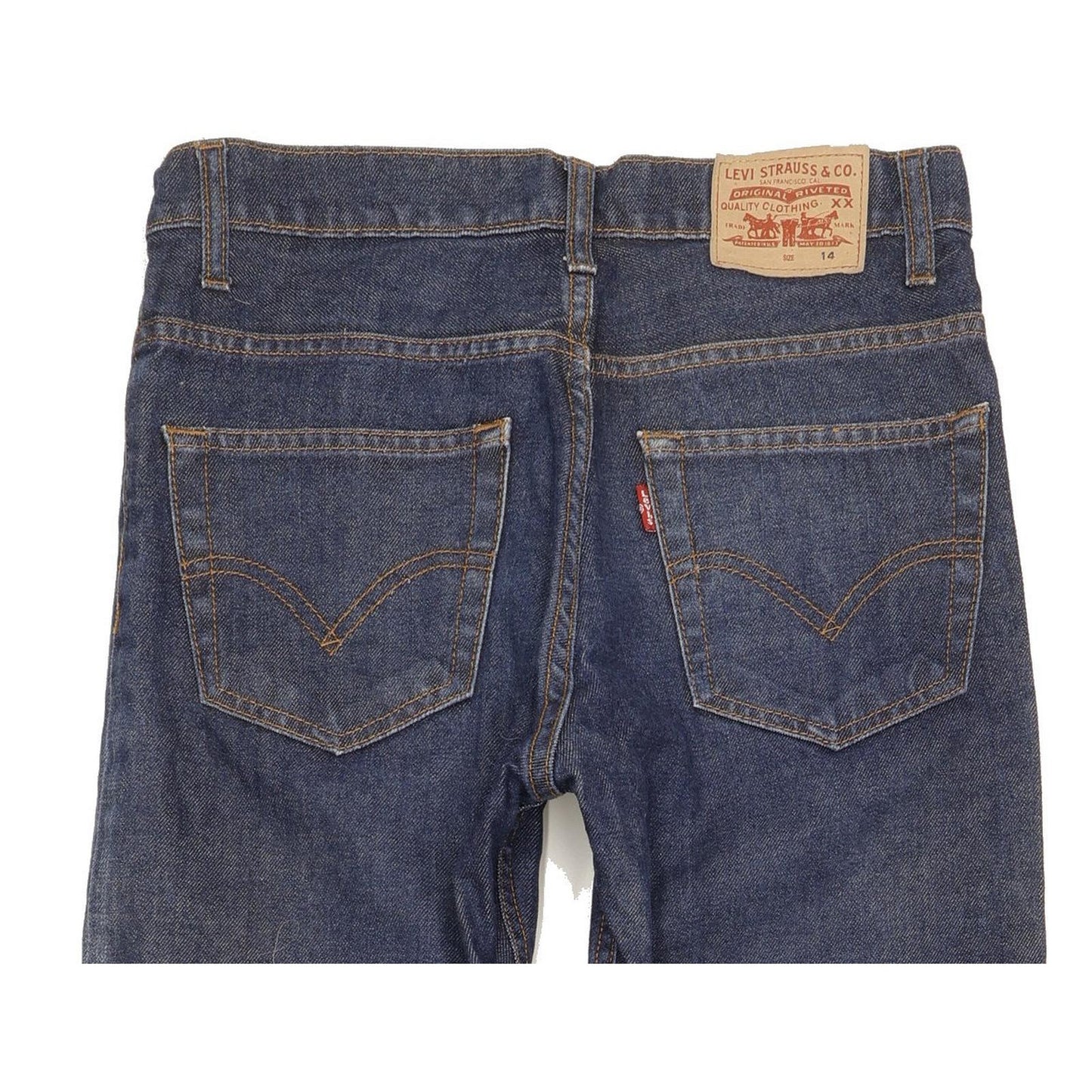 Levi's Red Tab Men Blue Straight Slim Jeans W28 L35