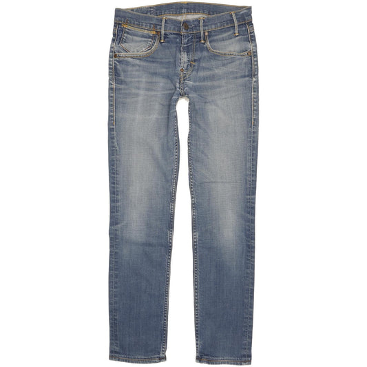 Levi's Men Blue Straight Slim Stretch Jeans W30 L30