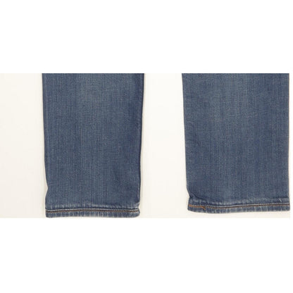 Levi's Men Blue Straight Slim Stretch Jeans W30 L30