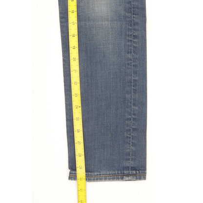 Levi's Men Blue Straight Slim Stretch Jeans W30 L30