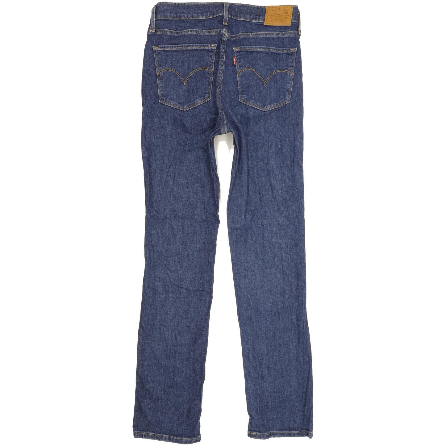 Levi's 724 Women Blue Straight Slim Stretch Jeans W28 L30
