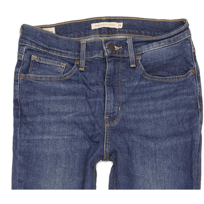 Levi's 724 Women Blue Straight Slim Stretch Jeans W28 L30