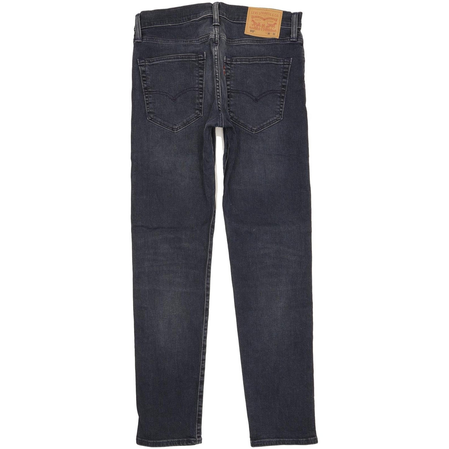 Levi's 512 Men Navy Tapered Slim Stretch Jeans W30 L31