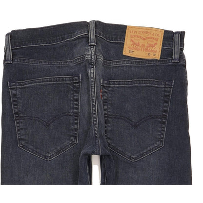 Levi's 512 Men Navy Tapered Slim Stretch Jeans W30 L31