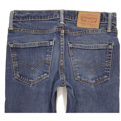 Levi's 511 Men Blue Straight Slim Jeans W29 L31