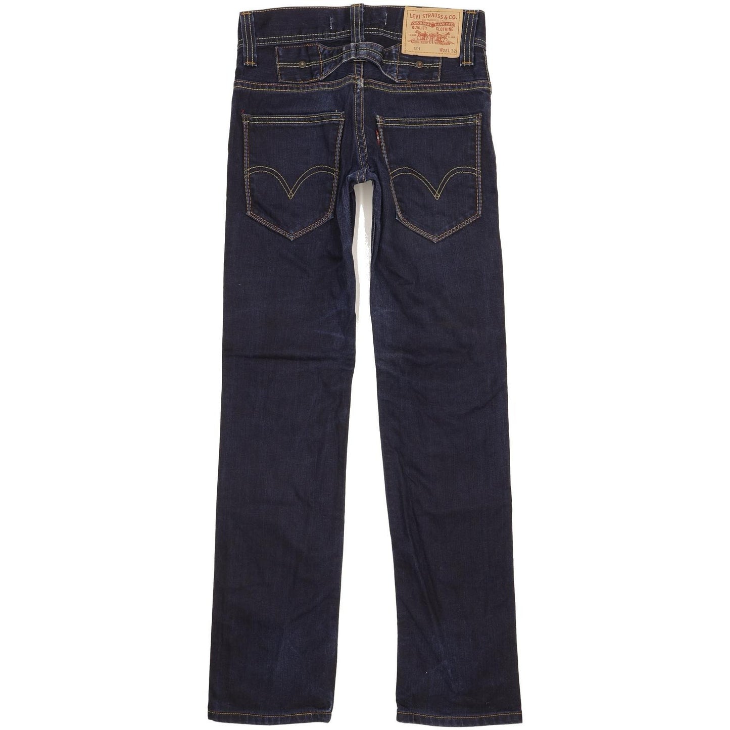 Levi's 511 Men Navy Straight Slim Jeans W28 L31