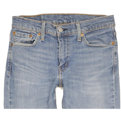 Levi's 511 Men Blue Straight Slim Stretch Jeans W30 L29