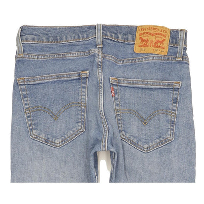 Levi's 511 Men Blue Straight Slim Stretch Jeans W30 L29