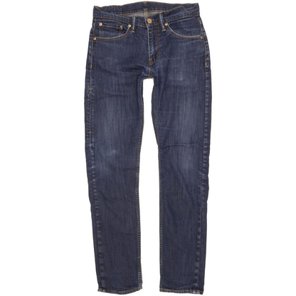 Levi's 508 Men Blue Straight Slim Stretch Jeans W28 L31