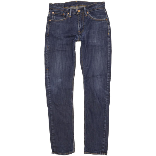 Levi's 508 Men Blue Straight Slim Stretch Jeans W28 L31