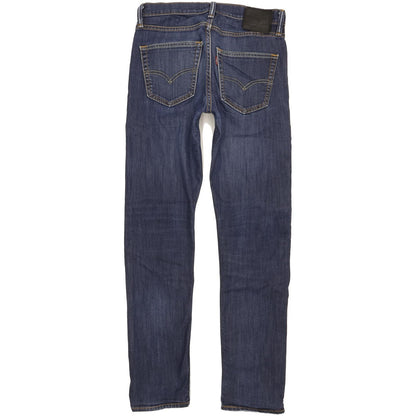 Levi's 508 Men Blue Straight Slim Stretch Jeans W28 L31