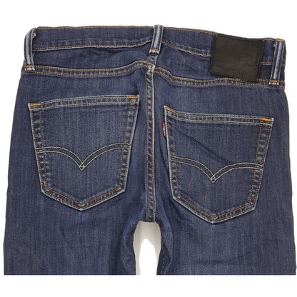 Levi's 508 Men Blue Straight Slim Stretch Jeans W28 L31