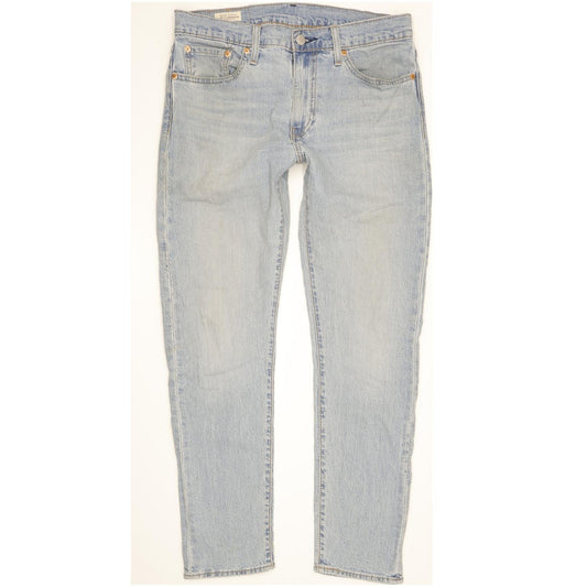 Levi's 512 Men Blue Tapered Slim Stretch Jeans W30 L29