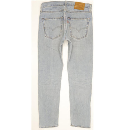 Levi's 512 Men Blue Tapered Slim Stretch Jeans W30 L29