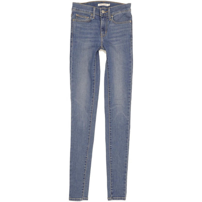 Levi's Slimming Women Blue Skinny Slim Stretch Jeans W24 L32