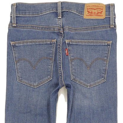 Levi's Slimming Women Blue Skinny Slim Stretch Jeans W24 L32