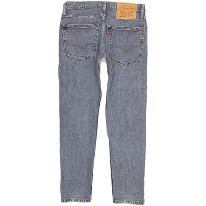 Levi's 502 Hi-Ball Men Blue Tapered Regular Stretch Jeans W30 L29