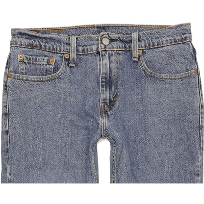 Levi's 502 Hi-Ball Men Blue Tapered Regular Stretch Jeans W30 L29