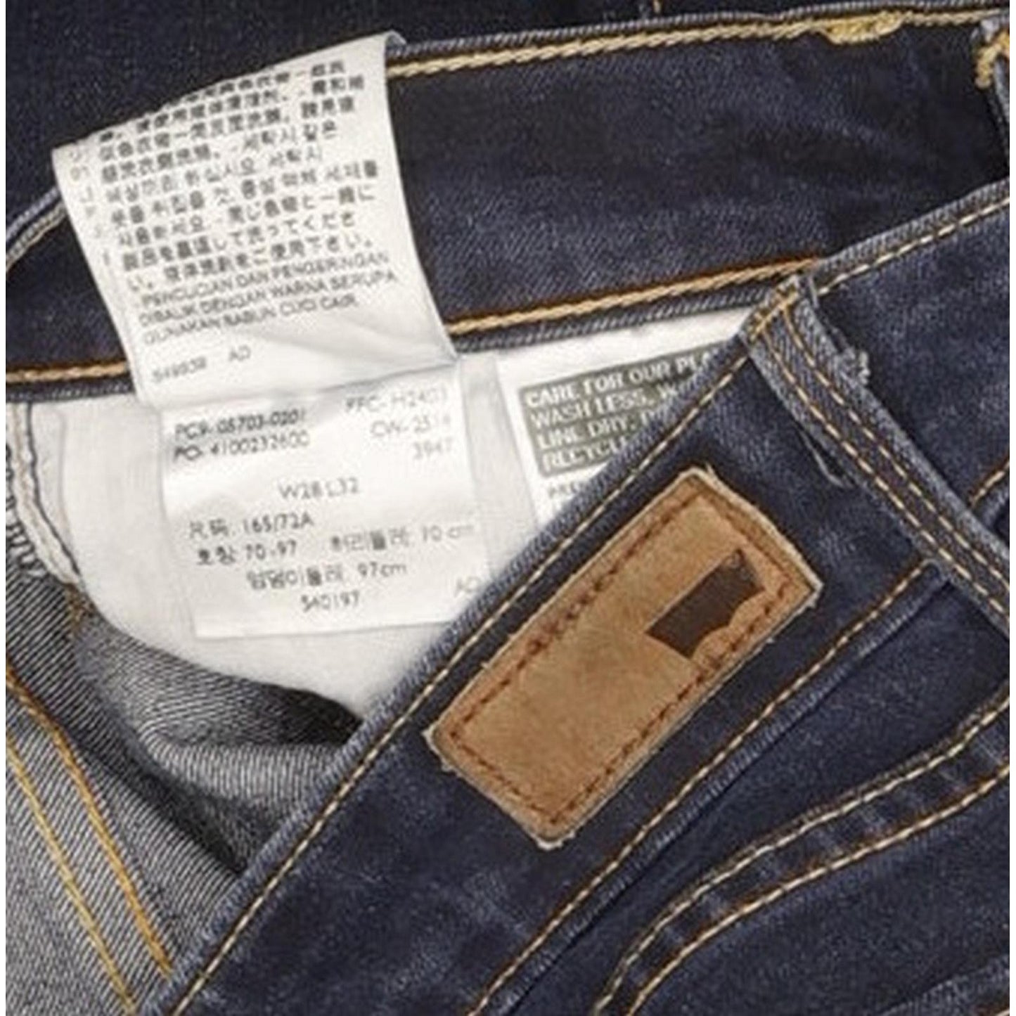 Levi's Demi Curve Women Blue Skinny Slim Stretch Jeans W28 L30