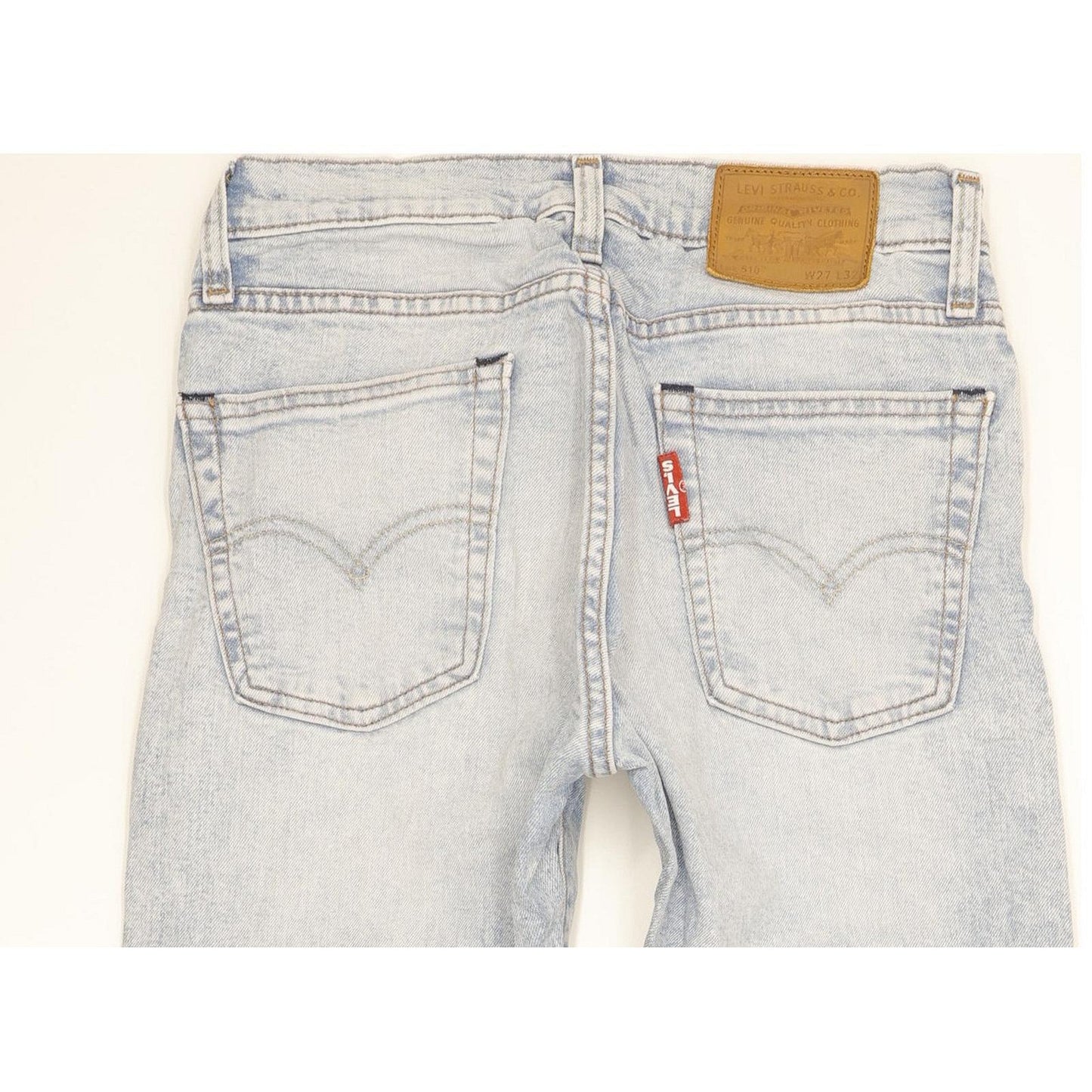 Levi's 510 Men Blue Skinny Slim Stretch Jeans W27 L31