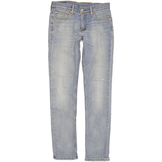 Levi's 511 Men Blue Straight Slim Stretch Jeans W30 L33