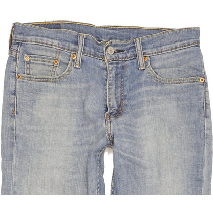 Levi's 511 Men Blue Straight Slim Stretch Jeans W30 L33