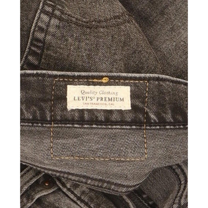 Levi's 502 Men Charcoal Tapered Regular Jeans W31 L33