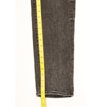 Levi's 502 Men Charcoal Tapered Regular Jeans W31 L33