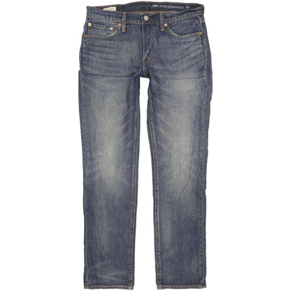 Levi's 511 Men Blue Straight Slim Stretch Jeans W32 L31