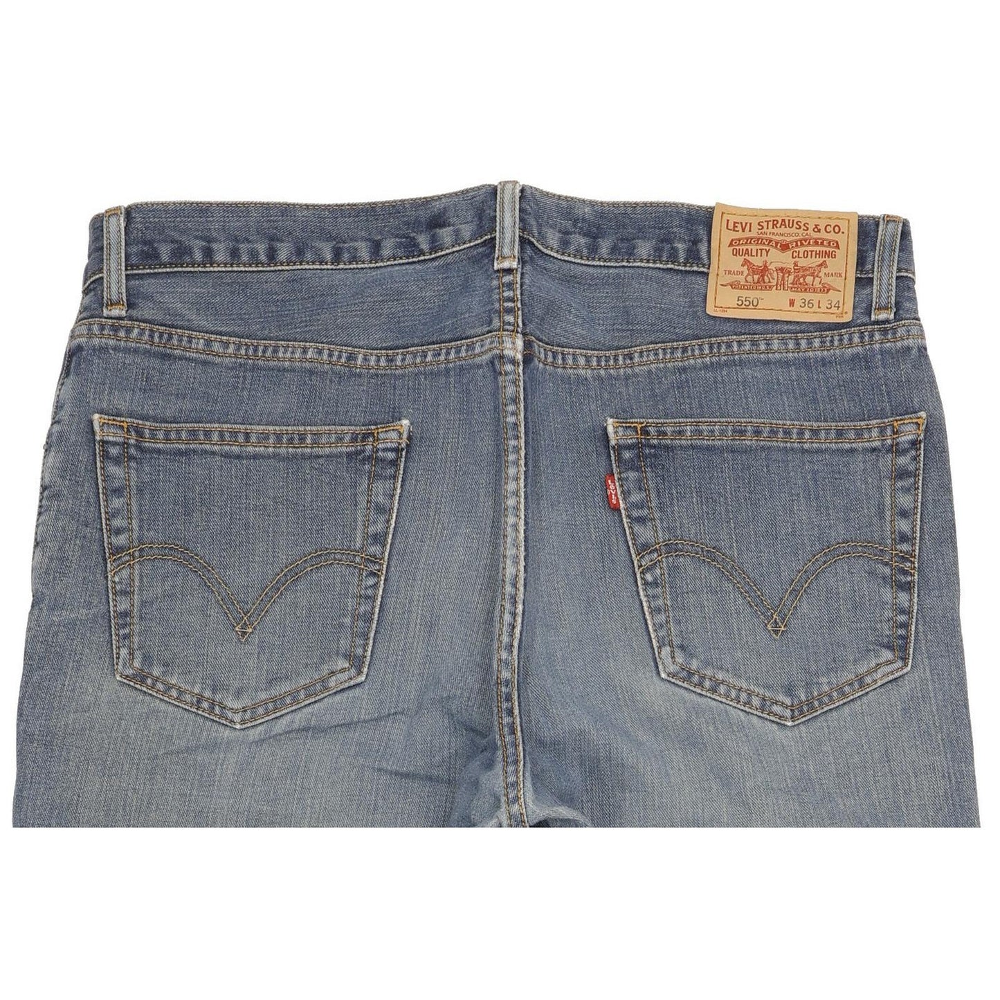 Levi's 550 Men Blue Straight Relaxed Jeans W36 L31