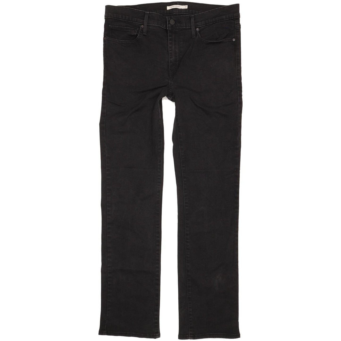 Levi's Slimming Women Black Straight Slim Stretch Jeans W32 L31