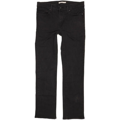 Levi's Slimming Women Black Straight Slim Stretch Jeans W32 L31